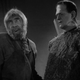 Horror giants Bela Lugosi and Boris Karloff in Son of Frankenstein.